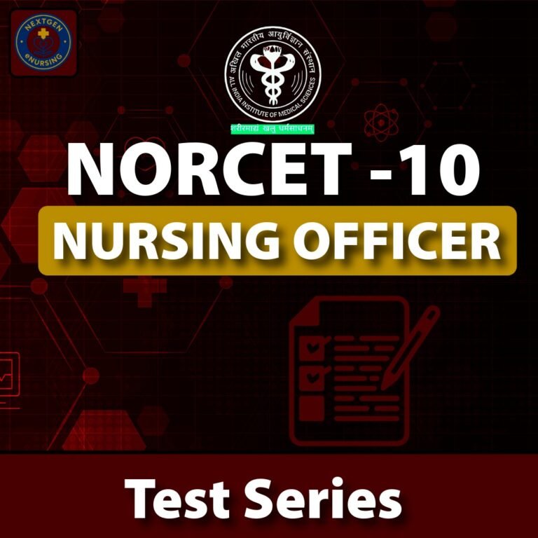 NORCET-10 Test Series